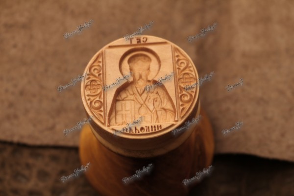 Печать для просфор с иконой свт. Николая №23